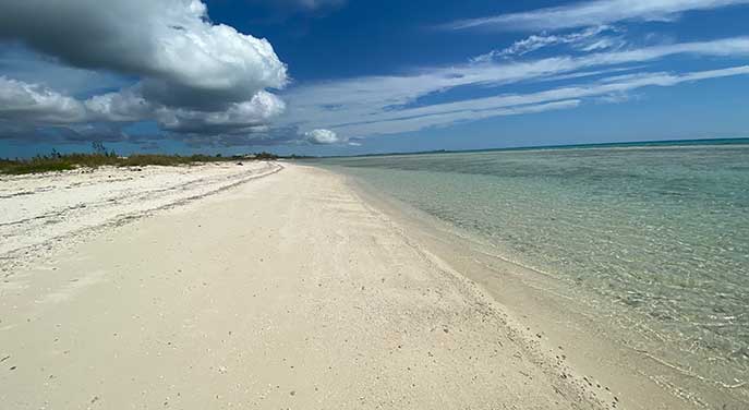 How quiet can it be in The Bahamas? Plenty quiet