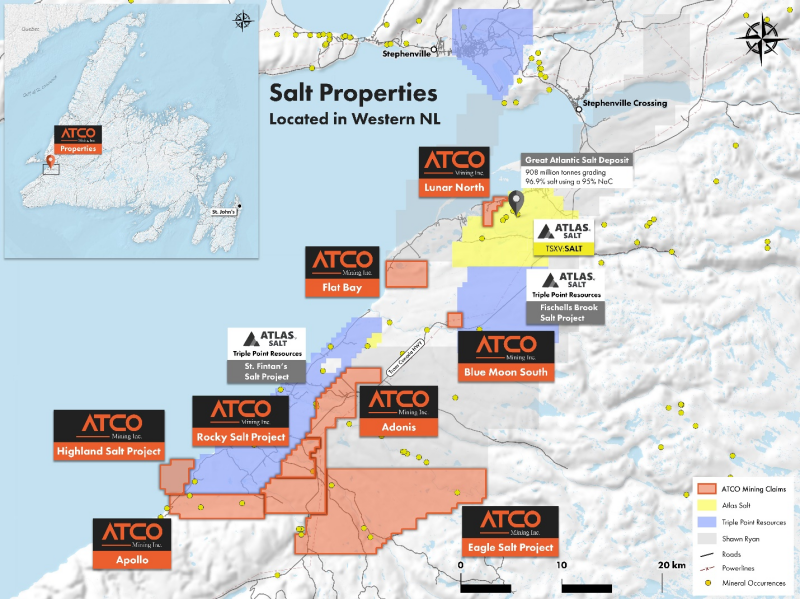 Atco Mining to Acquire Strategic Project with Historical Gravity Low Suggesting Presence of Salt Dome Target