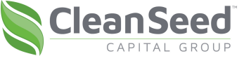 Clean Seed Capital Group Ltd. (TSX-V: CSX) Shareholder Update