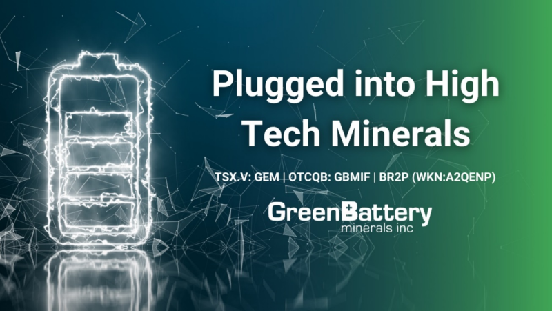 Green Battery Minerals Announces Discussions with Strategic Advisors and Concurrent Share Consolidation