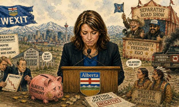 Danielle Smith’s separatist circus comes with a hefty price tag
